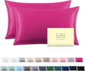 Satin Pillowcase Set - King - 2 Piece