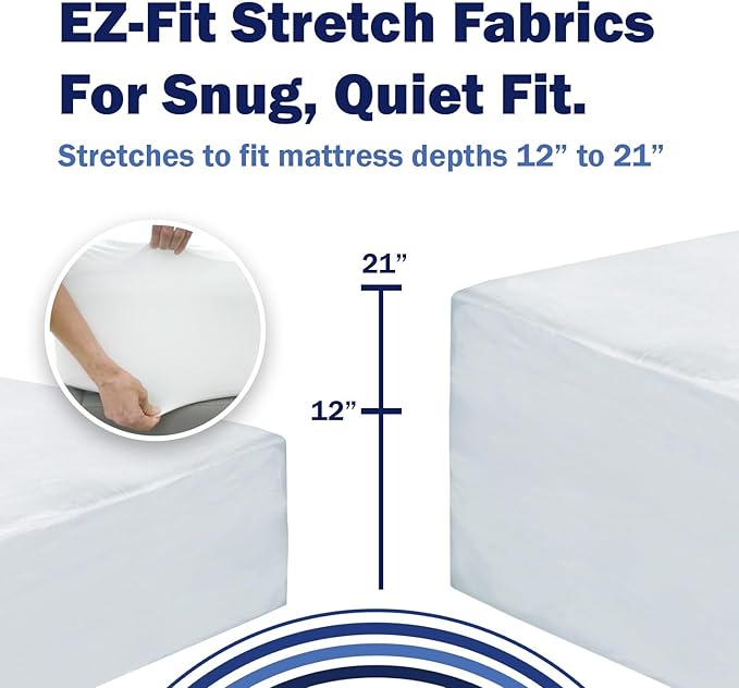 Waterproof Mattress Protector - Twin XL