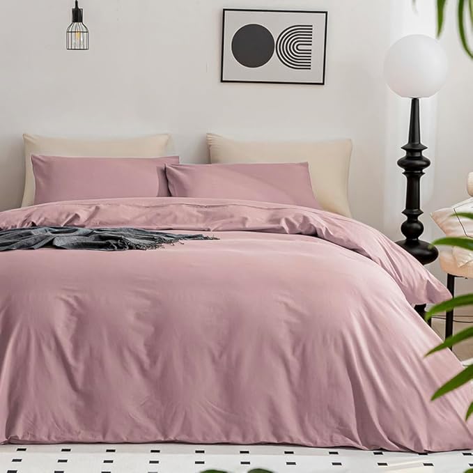 Linen Duvet Cover Set - Twin - 2 Piece