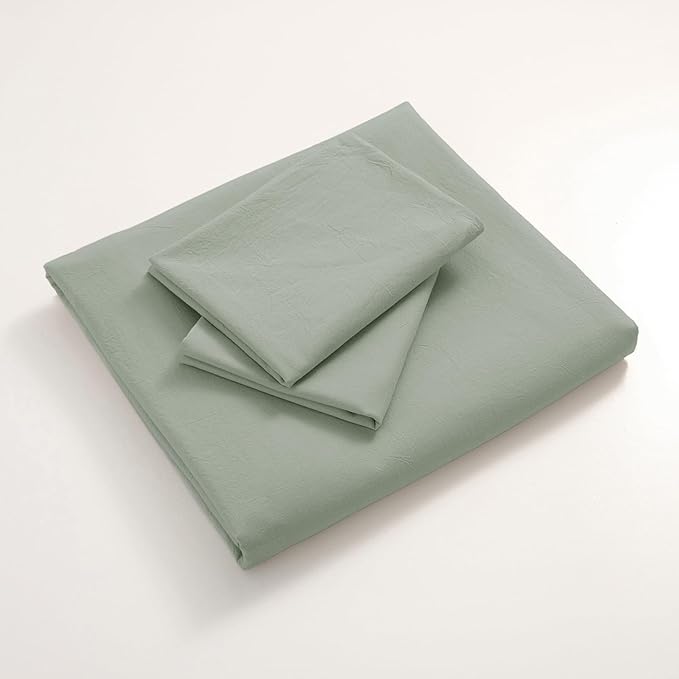 Linen Duvet Cover Set - Queen - 90 x 98 in - 3 Piece