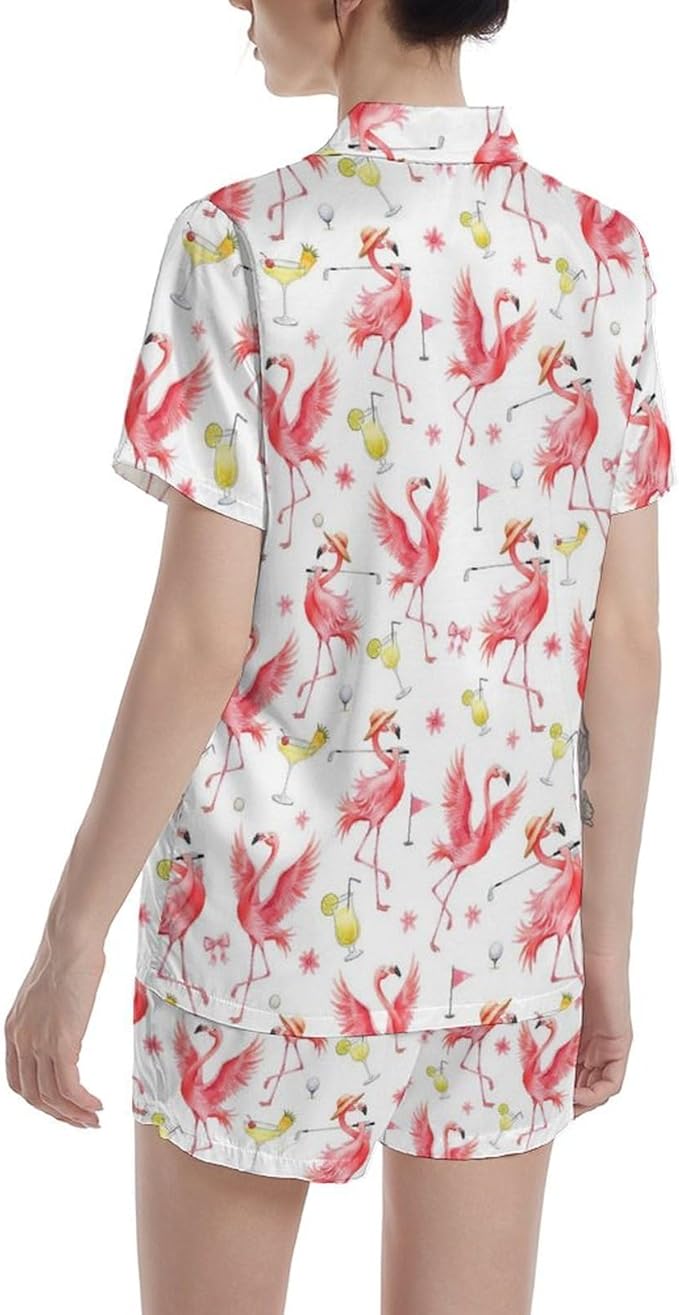 Women's Pajama Set - Short Sleeve - 2 Piece