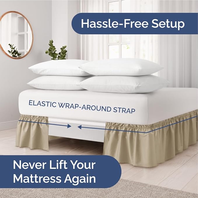 Bed Skirt - Full - 14 in Drop