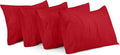 Microfiber Pillowcase Set - Queen - 20 x 30 in - 4 Pack