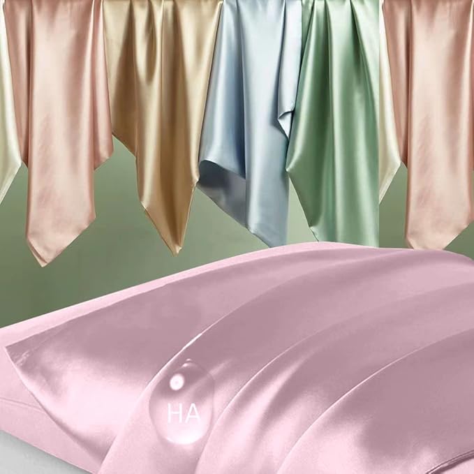 Mulberry Silk Pillowcase Set - Standard - 2 Pack - 2 Piece