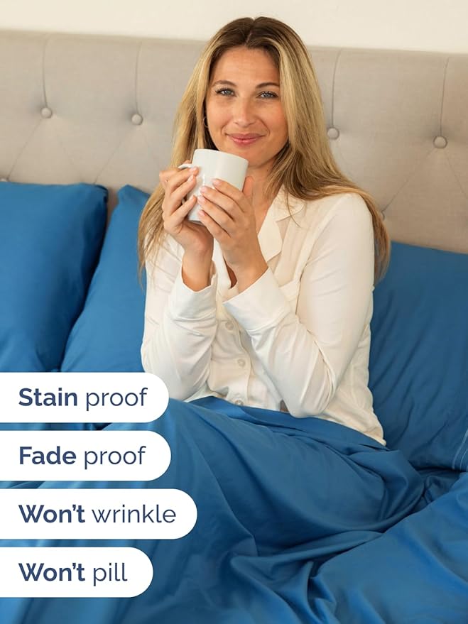 Cooling Bed Sheet Set - King - 6 Piece