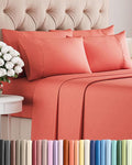 Cooling Bed Sheet Set - Full - 16 in Deep Pocket - 6 Piece