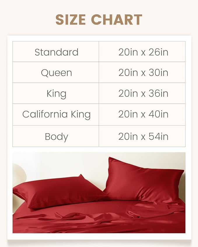 Mulberry Silk Hypoallergenic Pillowcase Set - 2 Piece