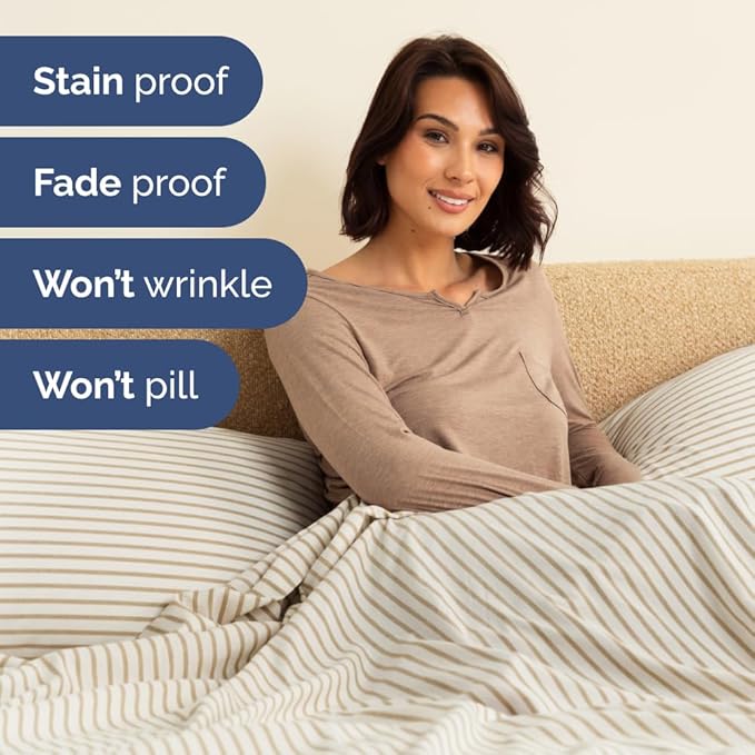 Cooling Bed Sheet Set - King - 4 Piece