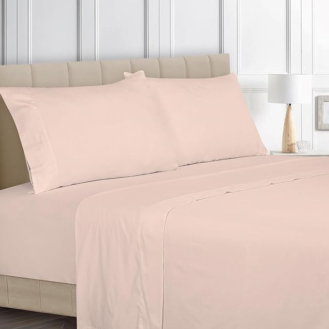 Bamboo Cooling Bed Sheet Set - Queen - 4 Piece