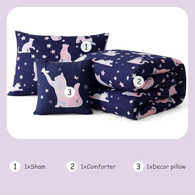 Comforter Set - Twin XL - 3 Piece