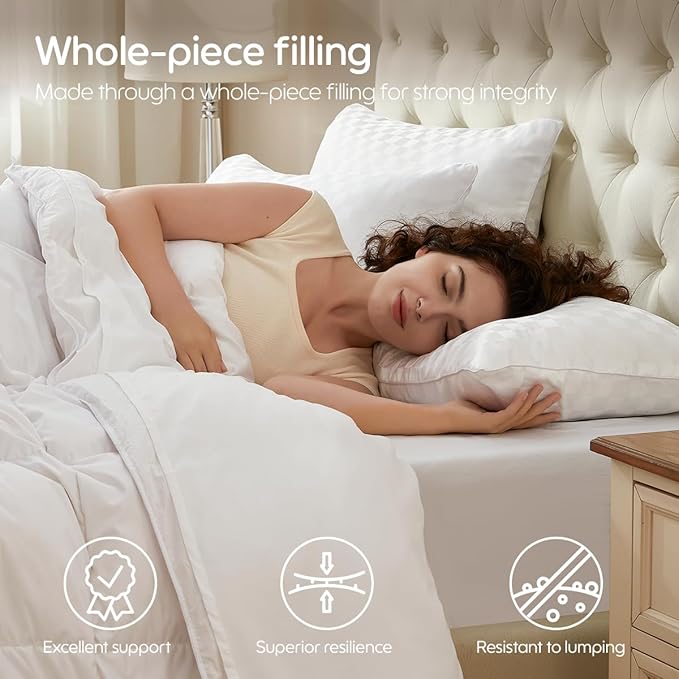 Down Alternative Cooling Bed Pillow - Standard - 2 Piece