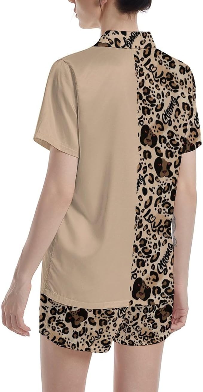Women's Pajama Set - Short Sleeve - 2 Piece