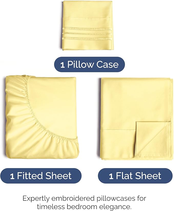 Cooling Bed Sheet Set - Twin XL - 3 Piece