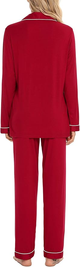 Women's Pants Pajama Set - Long Sleeve - 2 Piece