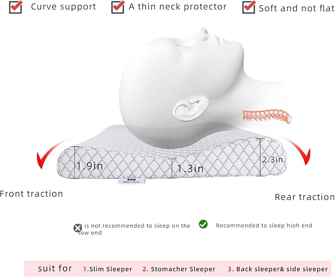 Memory Foam Bed Pillow