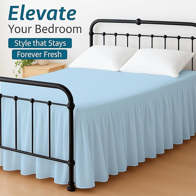 Linen Bed Skirt - King