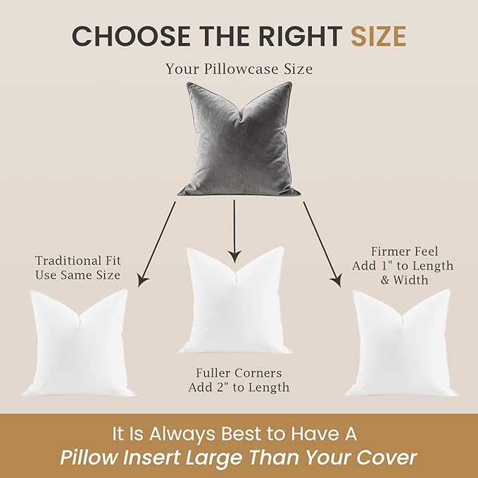 Pillow Insert - 2 Piece