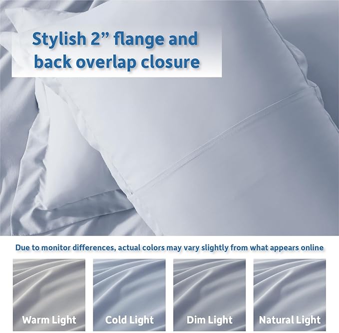 Duvet Cover Set - Full - 80 x 90 in - 3 Piece