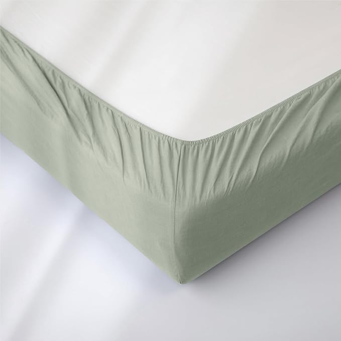 Linen Bed Sheet Set - King - 3 Piece