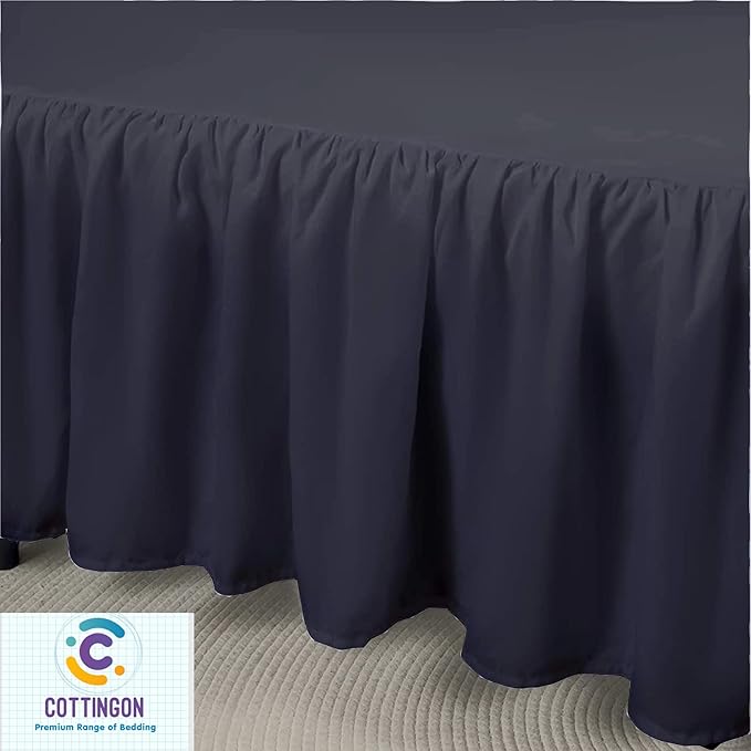 Microfiber Bed Skirt - Twin - 18 in Drop