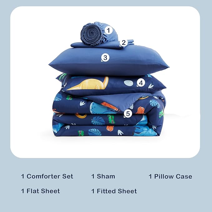 Comforter Set - Twin - 5 Piece