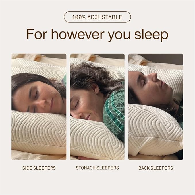Microfiber Cooling Bed Pillow - Queen