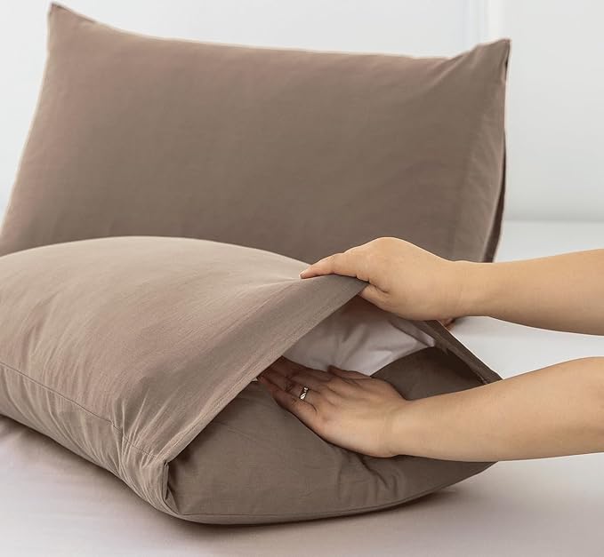 Linen Pillowcase - Queen