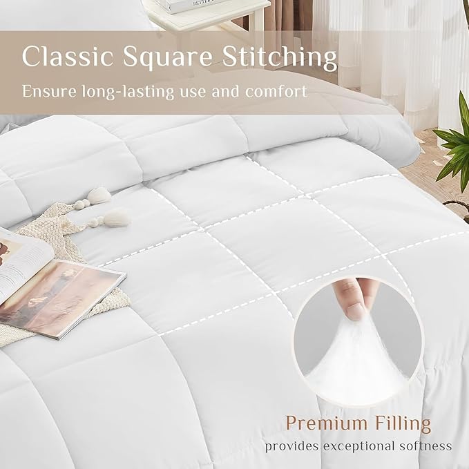 Down Alternative Comforter Set - Full - 7 Piece