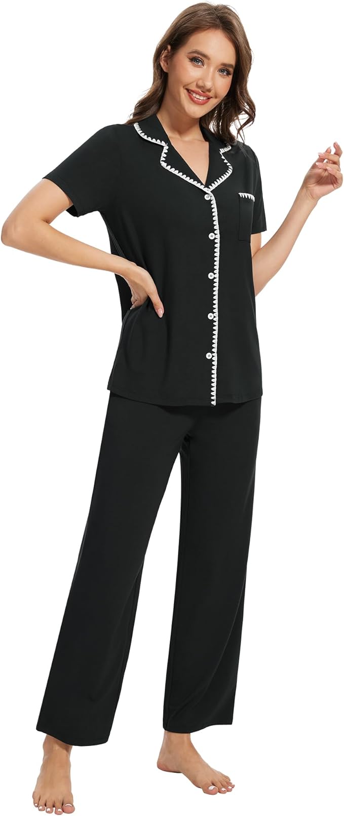 Women's Bamboo Pajama Set - 2 Piece
