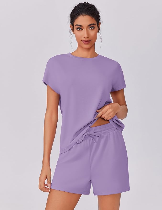 Women's Loungewear Set - Shorts - 2 Piece