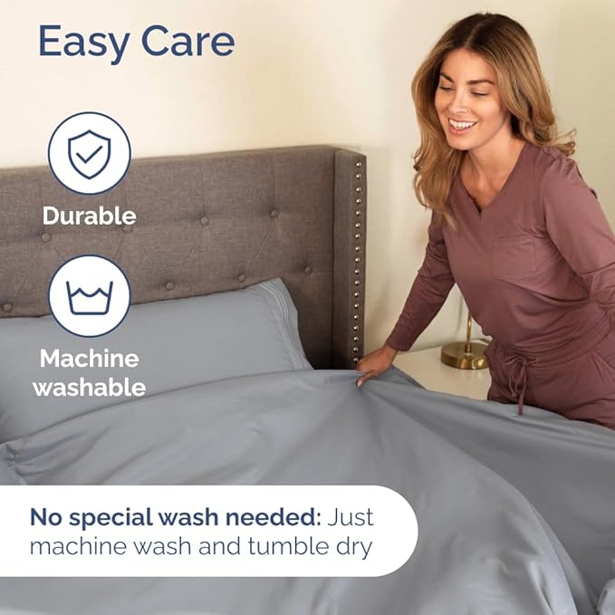 Cooling Bed Sheet Set - Full - 4 Piece