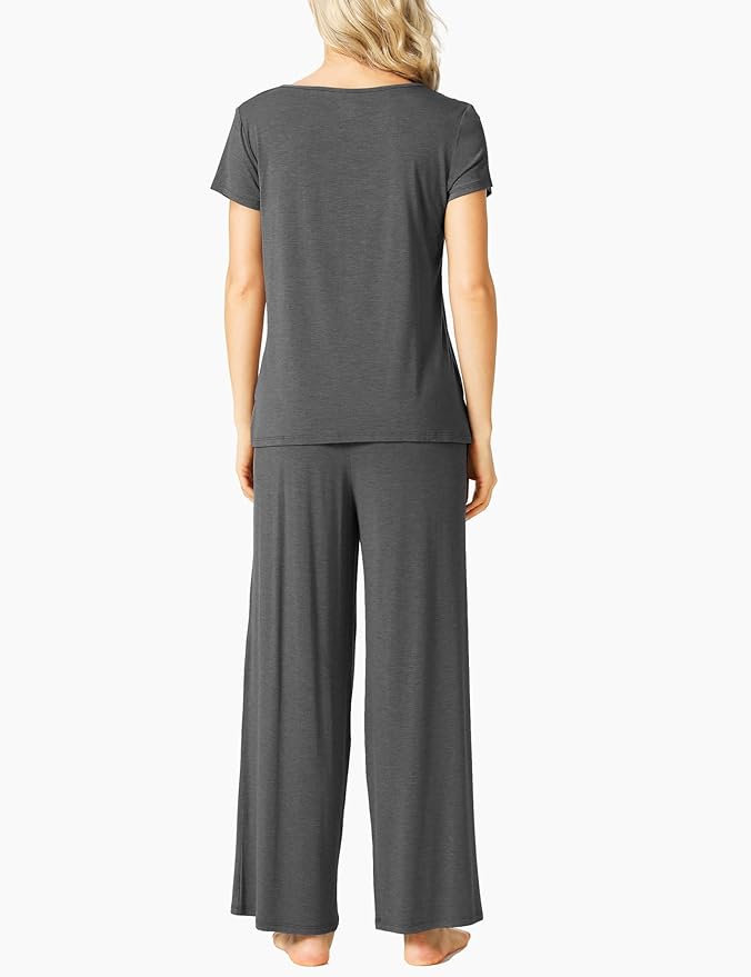 Bamboo Pajama Set - Short Sleeve - 2 Piece
