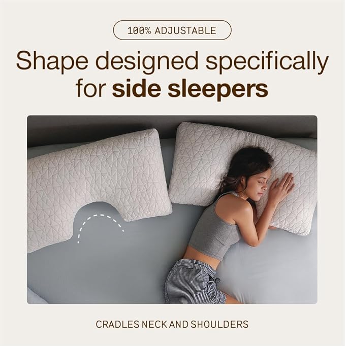 Memory Foam Bed Pillow - Queen