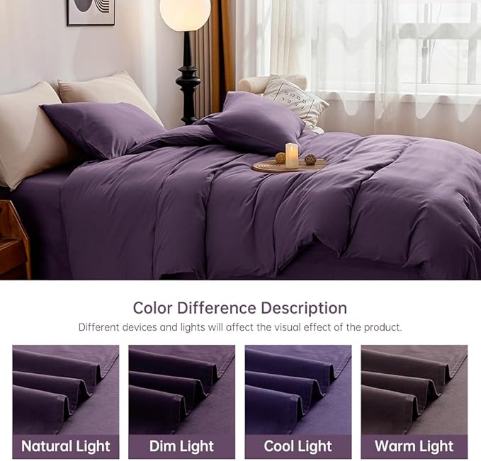 Linen Duvet Cover Set - King - 3 Piece
