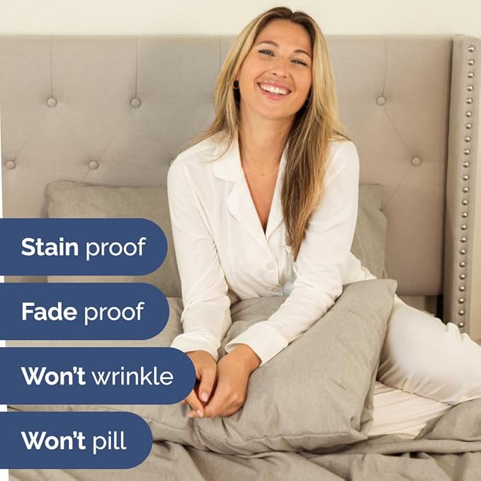 Cooling Bed Sheet Set - Full - 4 Piece