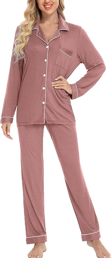 Women's Pants Pajama Set - Long Sleeve - 2 Piece