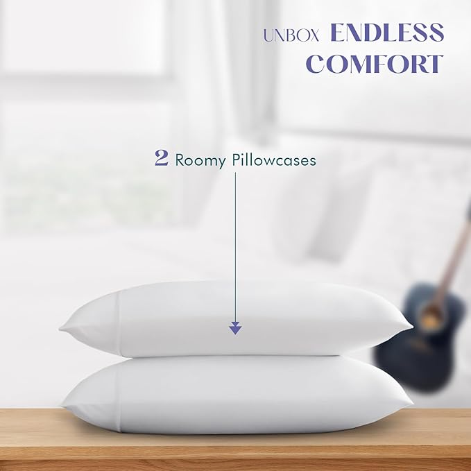 Linen Cooling Pillowcase Set - Queen - 2 Piece