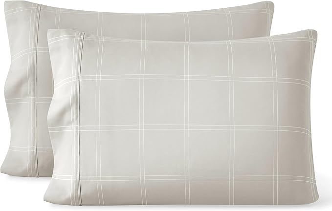 Microfiber Cooling Pillowcase Set - King - 2 Pack - 2 Piece