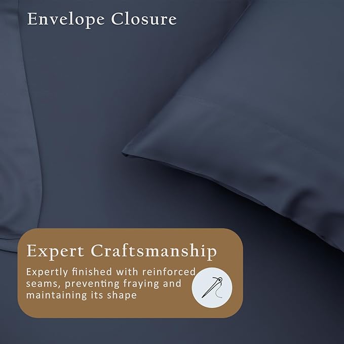 Bamboo Cooling Pillowcase Set - King - 2 Piece