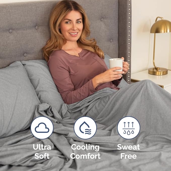 Cooling Bed Sheet Set - Full - 4 Piece