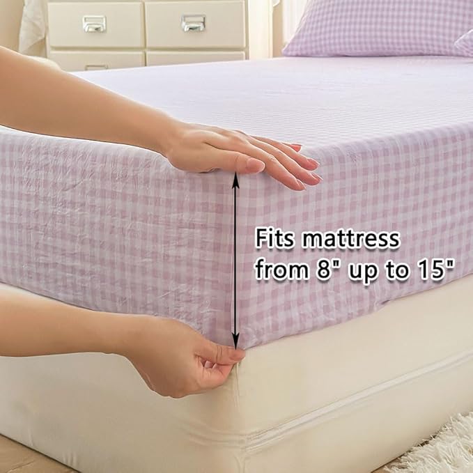 Microfiber Bed Sheet Set - Queen - 4 Piece