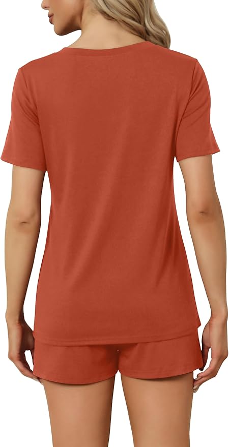 Women's Pajama Set - Short Sleeve - 2 Piece