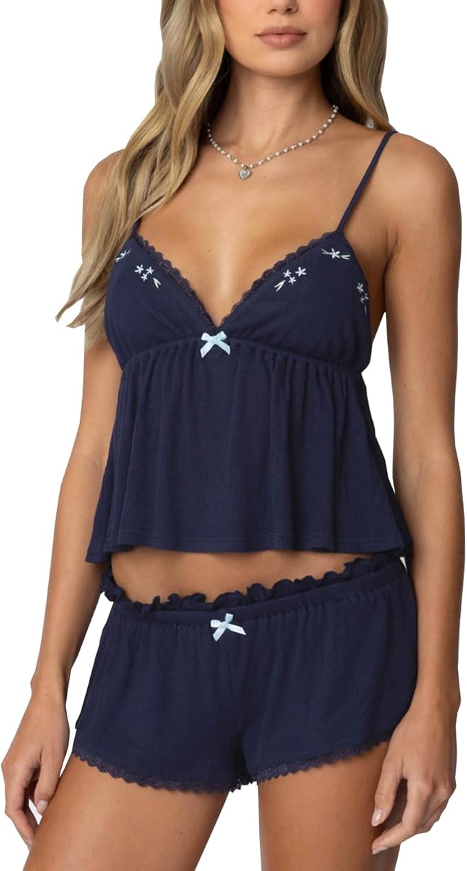 Women's Shorts Pajama Set - 2 Piece