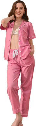 Women's 100% Cotton Pajama Set - 2 Piece