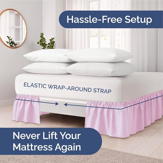 Bed Skirt - Twin XL - 18 in Drop