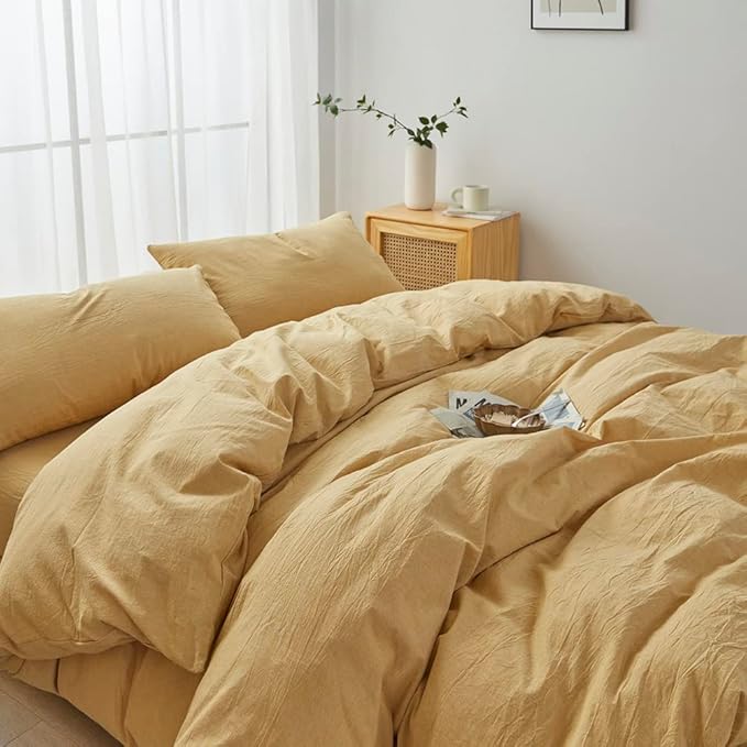 Linen Duvet Cover Set - Queen