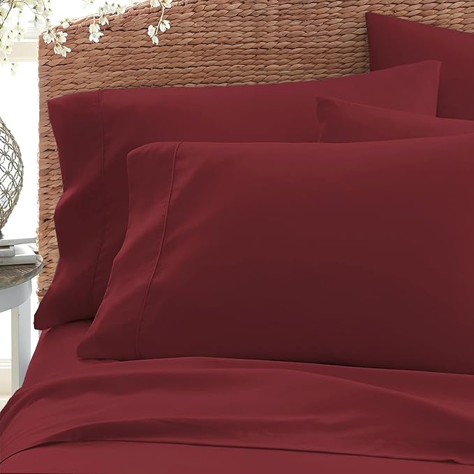 100% Cotton Pillowcase Set - King - 2 Piece