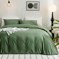 Linen Duvet Cover Set - Queen - 3 Piece