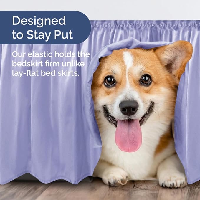 Bed Skirt - Queen - 24 in Drop