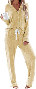 Women's Pajama Set - Long Sleeve - 2 Piece